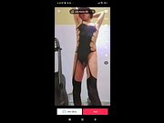 Crossdresser playing with filters 4