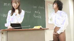 ”Japanese Professor loves licking her beaver & tits, She Banged hard at school”