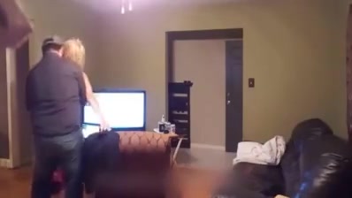 Wife fucks pizza delivery guy on a dare