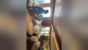 Sucking Dick Outside On Cruise Balcony Then Inside To Get My Ass Filled With A Huge Load!