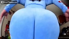 Nixlynka fat juicy ass on treadmill