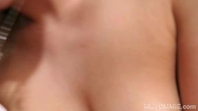 me and gina gerson fuck a busty latina teen together - she uses a strap-on