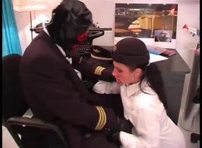 Hot fetish sex in the office