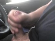 Pajeándome en el coche