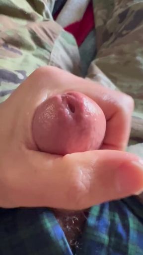 Some New Boxers to Make as My New Cum Rag! Feels Great to Get Hard My Cock Just Slides Down My Leg