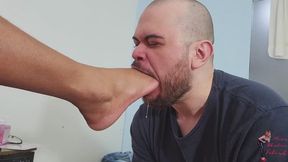 Foot Gagging, part 2, by Iza Candy an Slave Mude, FULL HD