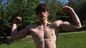 EastBoys.com - Very cute muscle twink boy outdoors