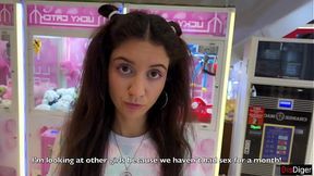 Hit the goal 10 times and I'll let you come inside me! - creampie action
