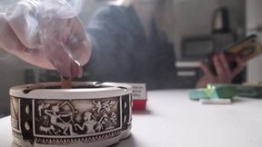 I Went Back Home Because I Forgot My Cigarettes