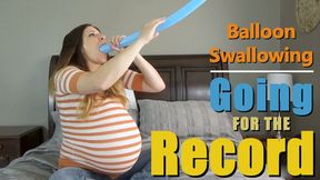 Going For the Record - Swallowing Balloons - REMASTERED - Kylie Jacobs - MP4 1080p HD