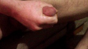 quick cumshot on sofa with open blinds