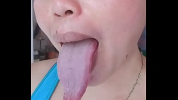 Long tongue bitch whore