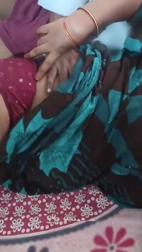 horny huge boobs step mom seduces and fucked by her step son- full hindi audio with real moaning   Clip 1