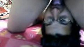 Big breasted plump Indian wifey loves when her nerdy hubby eats her cunt