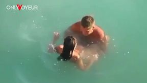 beach swingers wife swap naked public orgy under bright sun