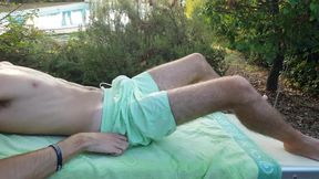 Peace, Quiet and a Huge Cum Fountain for a Horny 18 Years Old Virgin Boy