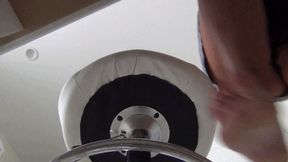 You are looking at the giantess under the table dd