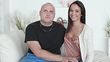 Slutty MILF Francys Belle Bangs A Stranger While Her Husband Watches DTW2882