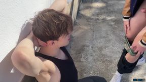 Cock Crazed Boy Buggered Outdoors - Part 2