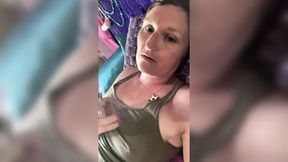 Super wet, sweaty, squirty wank with Rachel Wriggler after going to the loo leaves her horny as hell!