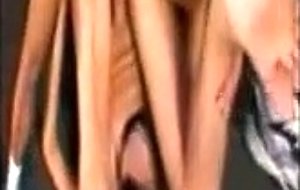 Lusty brunette teen ts drilled intense