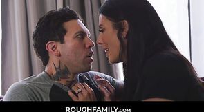 Step-son gets a taste of his step-mom's cheating ways