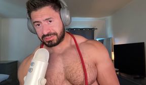 muscle hunk asmr reveresd