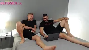 Straight Friends Pound It Out Together in Hot Sexual Experiment