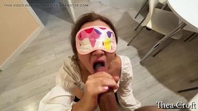 Real couple's morning and evening sex with two cumshots