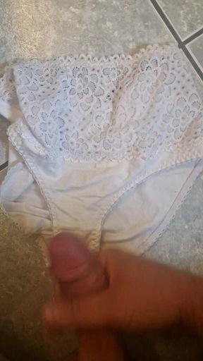 Masturbating on mother-in-law's panties