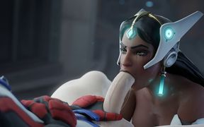 Symmetra Likes Big Dick in Her Ass - 3D Overwatch Anal Animation