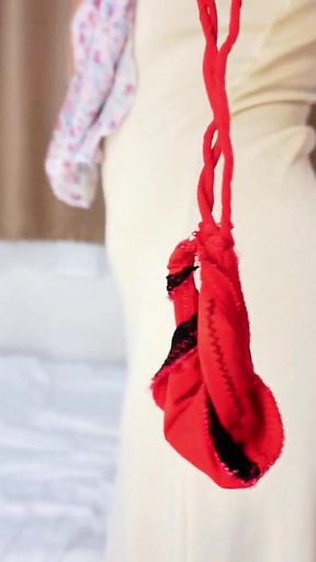 Hijabi Mystery Slow Body Teasing In Dress Covered But Captivating   Clip 1