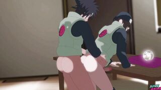 Konoha chronicles - Tear up me rigid like in the elderly days- NARUTO SASUKE ANIME PORN ANIME YAOI