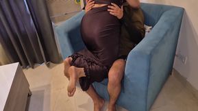 Indian Real Cuckold Wife Satisfy by Husband Friend