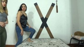 FART DISPUTE BETWEEN FRIENDS PART 1 BY SCARLET WHITE AND NATASHA CRUEL (CAMERA BY RENAN) FULL HD