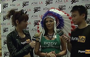 PornhubTV Danica Dillon Interview at 2014 AVN Awards
