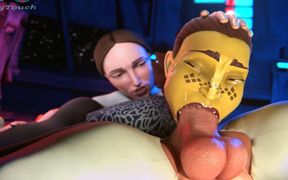 Nuttytouch Intense Deep Throat and Hardcore Sex with a Hot Curvy Babe
