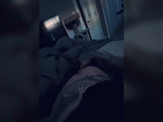 POV in couch grabbing my cock