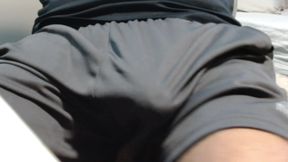 Cash Master Huge Bulge and Precum on Webcam