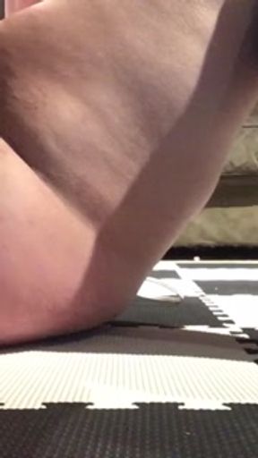 morning masterbation with hitachi, loud hard cumming