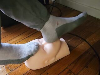 Face Footrest Whilst Getting Work Done! (Full vid 26 minutes!)