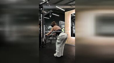 18yo Lena Mouse TikTok Gym Pussy Leak Cameltoe Flash