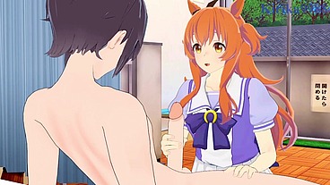 Mayano Top Gun intense sex. - Uma Musume Pretty Derby Hentai
