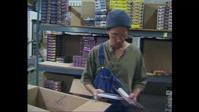 I Got Fucked Hard Doggy Style in the Factory by My Horny Friend with Big Dick