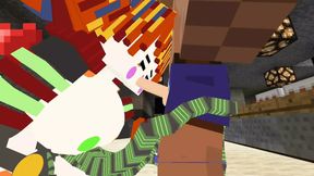 Minecraft Jenny Mod Fapcraft: Fazclaire&#039;s Night FNAF Scrapped Babe giving me a blow job