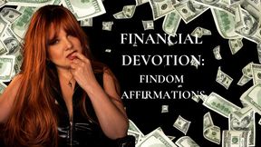 FINANCIAL DEVOTION | Findom Affirmations
