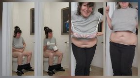 Peeing B4 Getting Ready All Exciting Things On The Way plus A New Bra Tease