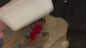 Slave’s Trash Bin Lunch: Rotten food