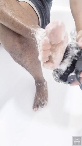 Soap My Soles with a Shower Scrubber (2025)
