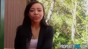 PropertySex Rookie Real Estate Agent Fucks at Open House Homemade Sex